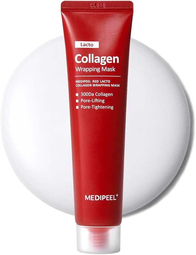 MEDI-PEEL – Red Lacto Collagen Wrapping Mask 70 ml – Slupovací maska s kolagenem