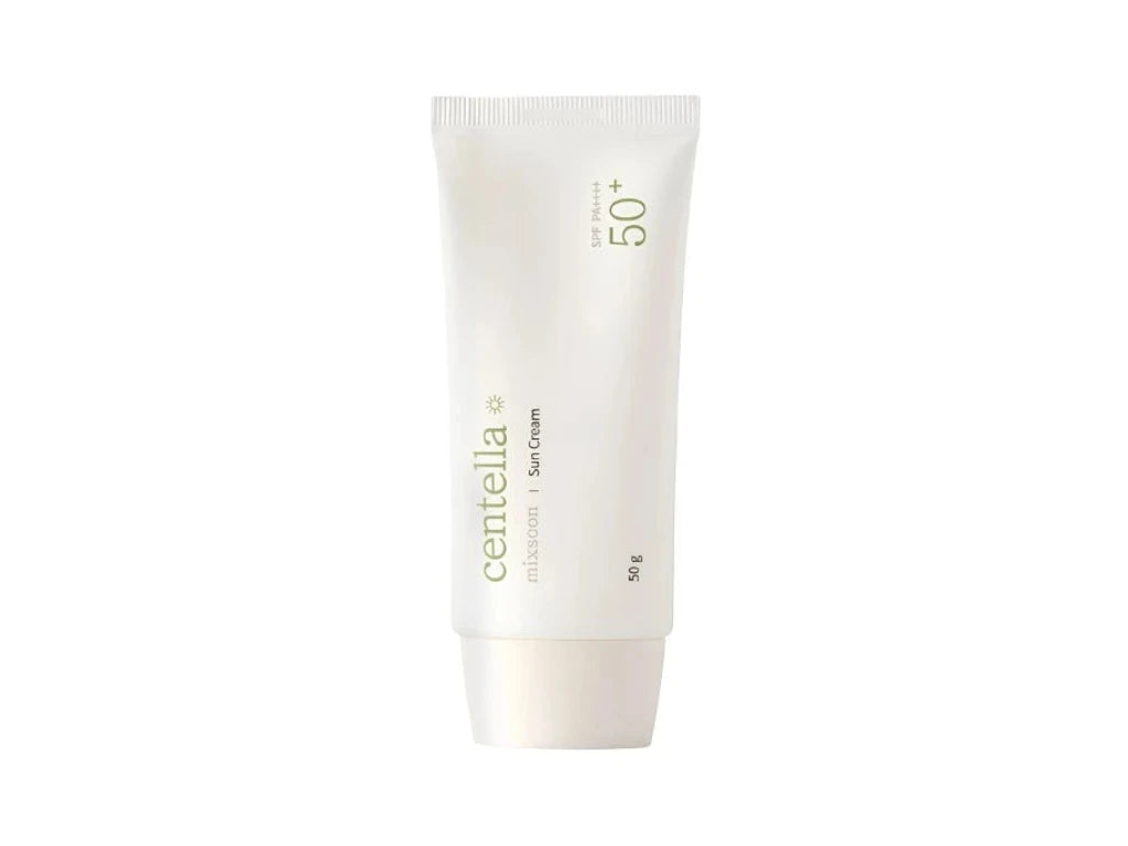 MIXSOON – Centella Sun Cream 50 g SPF 50+ a PA++++ – Lehký opalovací krém s centellou