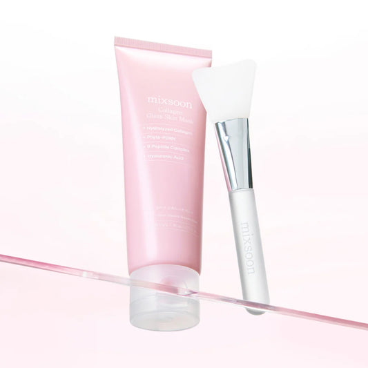 MIXSOON – Collagen Glass Skin Mask 80 ml – Slupovací maska s kolagenem, peptidy a PDRN