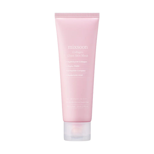 MIXSOON – Collagen Glass Skin Mask 80 ml – Slupovací maska s kolagenem, peptidy a PDRN