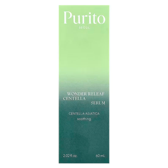PURITO - Wonder Releaf Centella Serum 60 ml – Zklidňující sérum s centellou pro citlivou a podrážděnou pleť