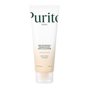PURITO - Oat-in Gentle Exfoliating Cleanser 150 ml – Jemný čisticí gel/peeling s ovesným extraktem pro hebkou a zklidněnou pleť