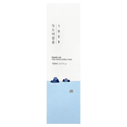 ROUND LAB – 1025 Dokdo Bubble Foam 150 ml – Jemná čisticí pěna s vodou z mořských hlubin
