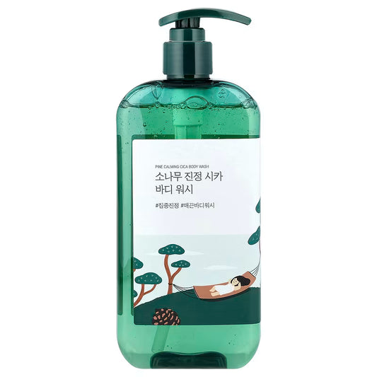 ROUND LAB – Pine Calming Cica Body Wash 400 ml – Sprchový gel pro zklidnění pokožky