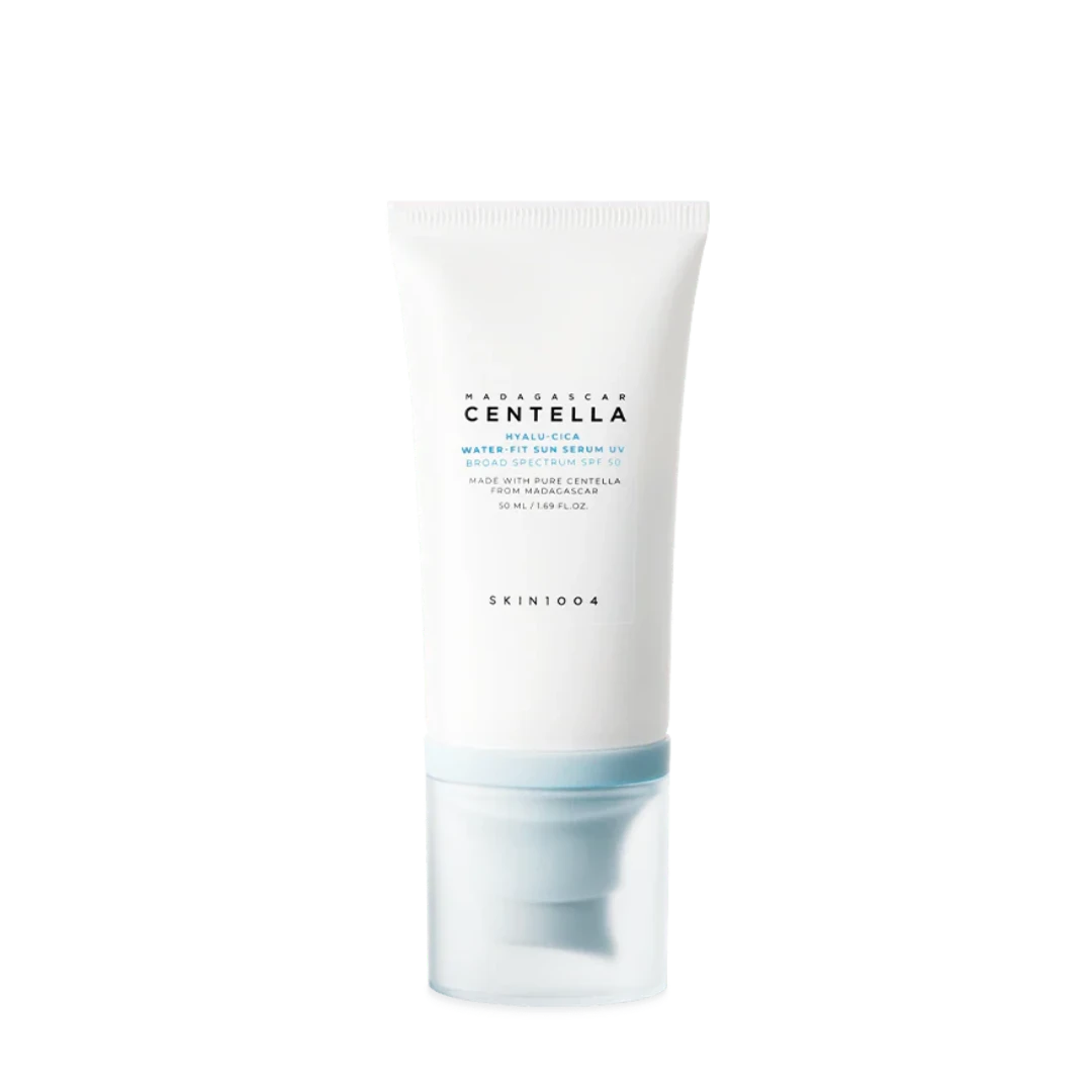 KIN1004 – Madagascar Centella Hyalu-Cica Water-Fit Sun Serum 50 ml – Lehké SPF sérum/krém pro vysokou ochranu