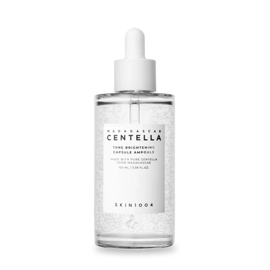 SKIN1004 – Madagascar Centella Tone Brightening Capsule Ampoule Jumbo 100 ml – Rozjasňující sérum pro sjednocení tónu pleti a glow efekt
