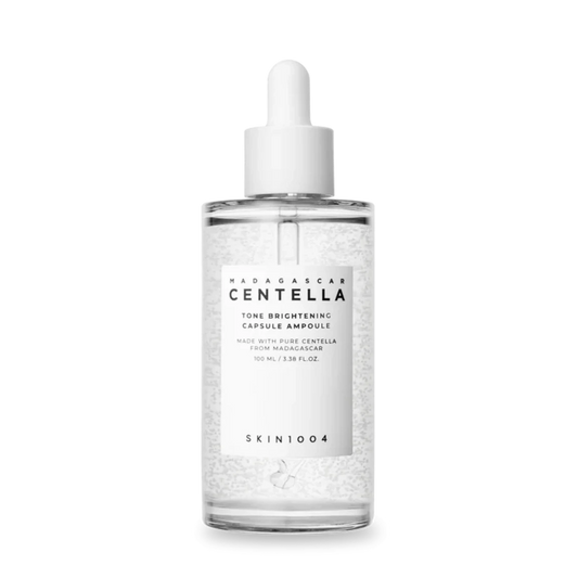SKIN1004 – Madagascar Centella Tone Brightening Capsule Ampoule Jumbo 100 ml – Rozjasňující sérum pro sjednocení tónu pleti a glow efekt
