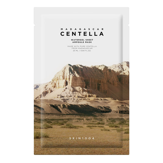SKIN1004 – Madagascar Centella Watergel Sheet Ampoule Mask 25 ml – Plátýnková maska pro zklidnění a hydrataci