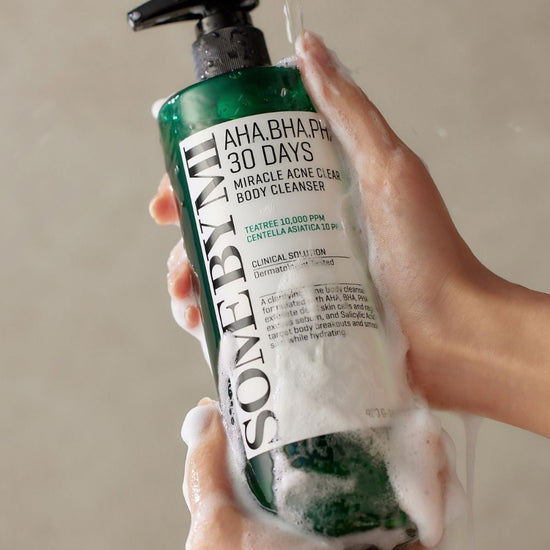 SOME BY MI – AHA, BHA, PHA 30 Days Miracle Acne Clear Body Cleanser – Čisticí gel na tělo pro mastnou pokožku a proti nedokonalostem
