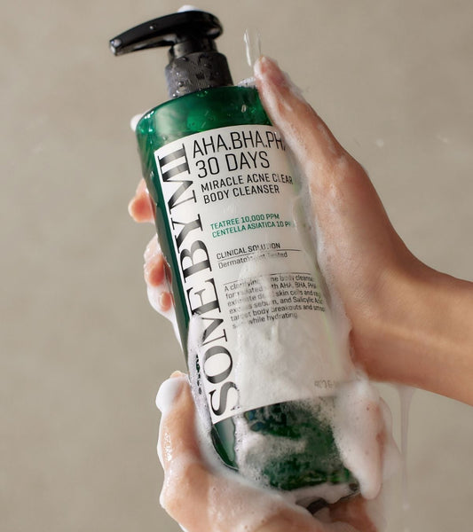 SOME BY MI – AHA, BHA, PHA 30 Days Miracle Acne Clear Body Cleanser – Čisticí gel na tělo pro mastnou pokožku a proti nedokonalostem