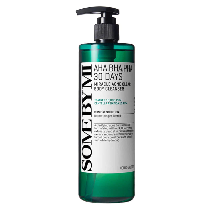 SOME BY MI – AHA, BHA, PHA 30 Days Miracle Acne Clear Body Cleanser – Čisticí gel na tělo pro mastnou pokožku a proti nedokonalostem