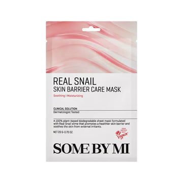 SOME BY MI - Real Snail Skin Barrier Care Sheet Mask 20 g – Hydratační a regenerační plátýnková maska