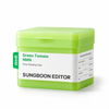 SUNGBOON EDITOR – Green Tomato NMN Pore Peeling Pad 60 ks – Exfoliační polštářky se zeleným rajčetem a PHA