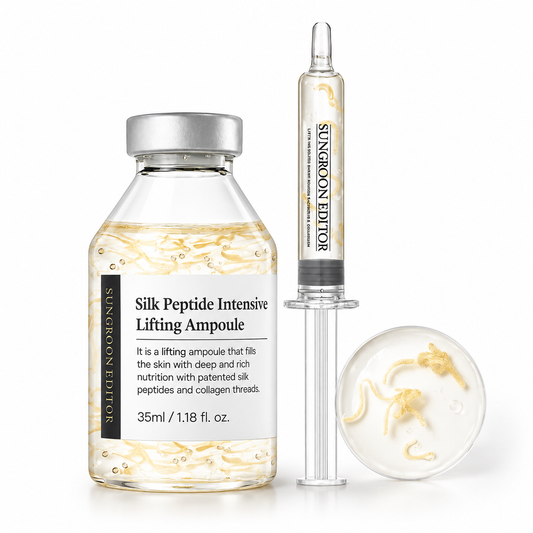 SUNGBOON EDITOR – Silk Peptide Intensive Lifting Ampoule 35 ml – Liftingová ampule s hedvábím a peptidy