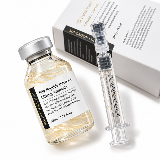 SUNGBOON EDITOR – Silk Peptide Intensive Lifting Ampoule 35 ml – Liftingová ampule s hedvábím a peptidy