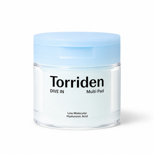 TORRIDEN – Dive-In Multi Pad 80 ks – Hydratační tonerové polštářky s kyselinou hyaluronovou