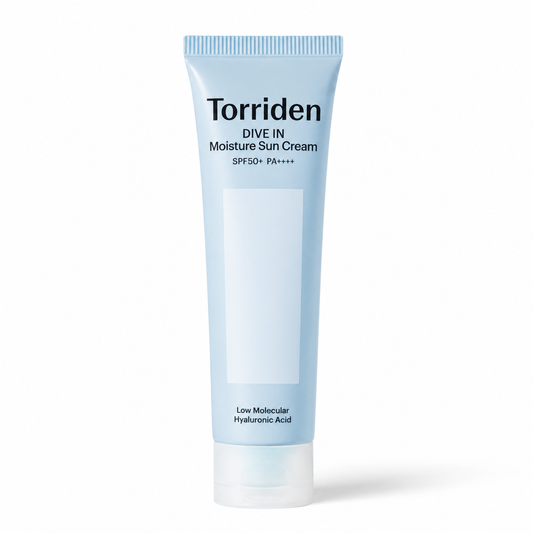 Torriden – DIVE-IN Watery Moisture Sun Cream SPF50+ PA++++ 60 ml – Hydratační opalovací krém s kyselinou hyaluronovou