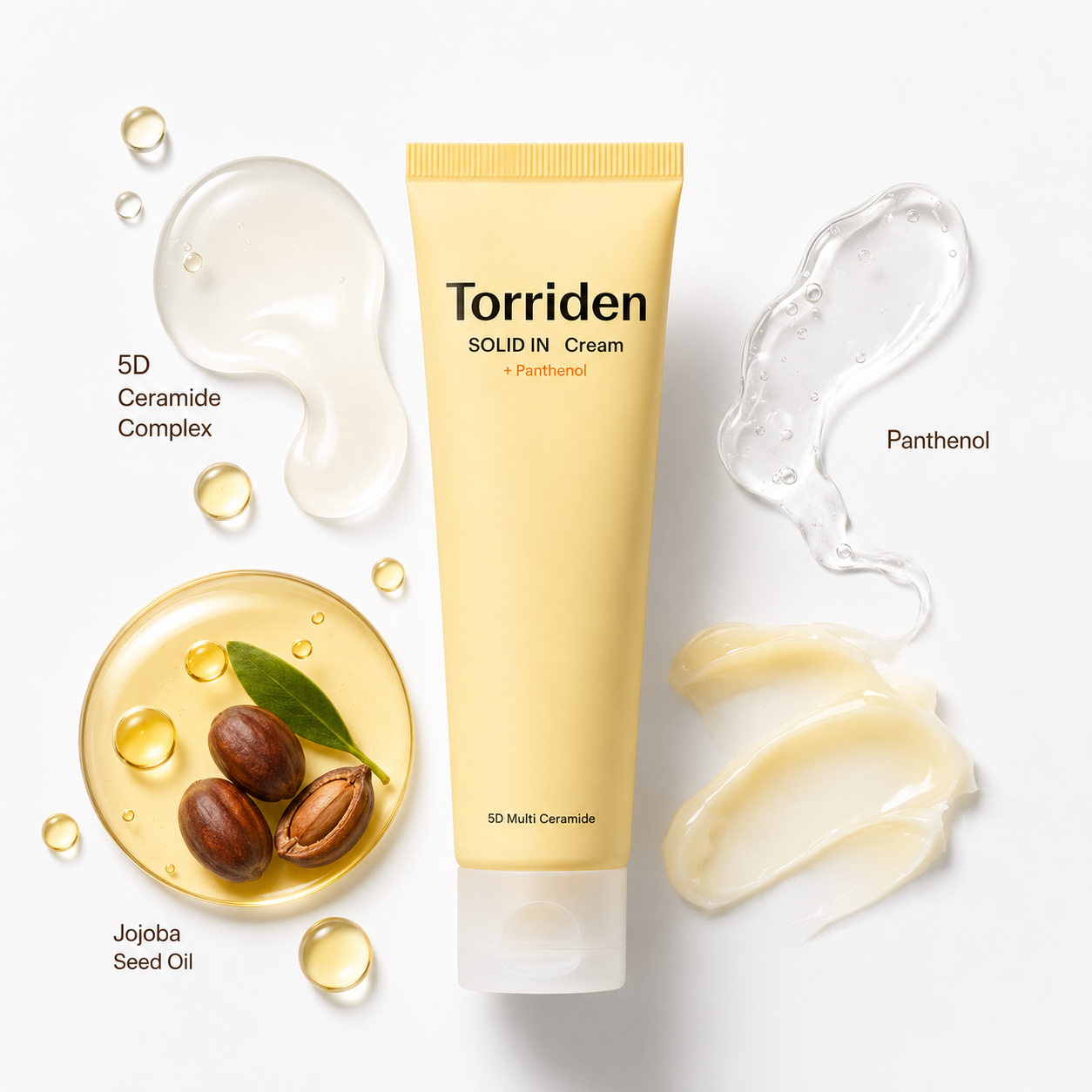 TORRIDEN – SOLID-In Ceramide Cream 70 ml – Vyživující krém s ceramidy pro obnovu kožní bariéry