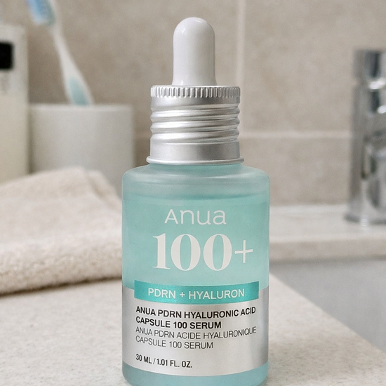 ANUA – PDRN Hyaluronic Acid Capsule 100 Serum 30 ml – Hydratační regenerační sérum s PDRN a kyselinou hyaluronovou