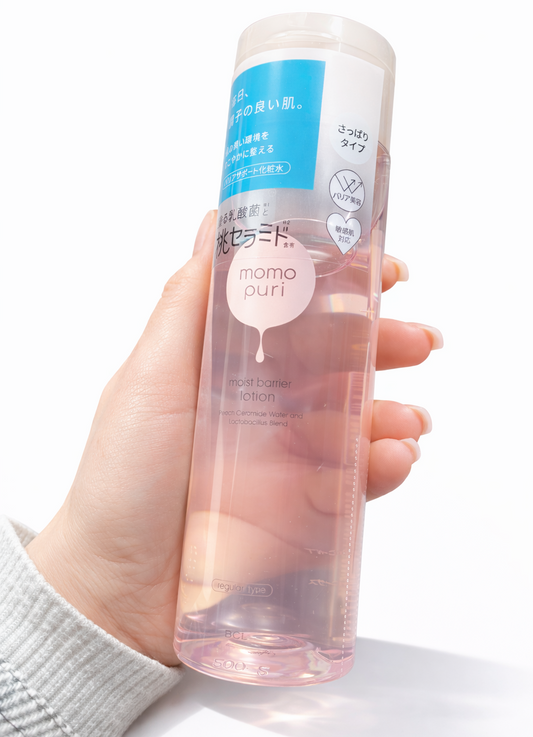BCL Momopuri Moist Barrier Lotion – Regular 200 ml – Japonský hydratační lotion / toner pro posílení kožní bariéry