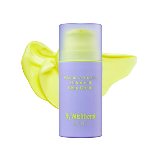 BY WISHTREND - Vitamin A-mazing Bakuchiol Night Cream – Noční krém s retinalem a bakuchiolem 30g