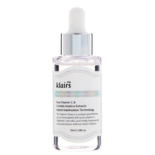 DEAR, KLAIRS - Freshly Juiced Vitamin Drop 35 ml – Sérum s 5% vitaminem C pro rozjasnění a sjednocení pleti