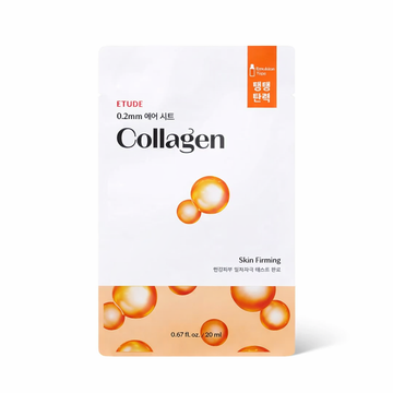 ETUDE HOUSE - 0.2 Therapy Air Mask Collagen 20 ml – Plátýnková maska s kolagenem pro hydrataci a pružnější pleť