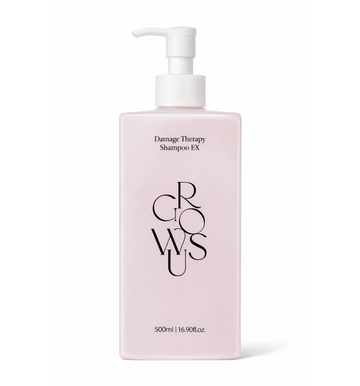 GROWUS – Damage Therapy Shampoo EX 500 ml – Regenerační šampon pro poškozené vlasy